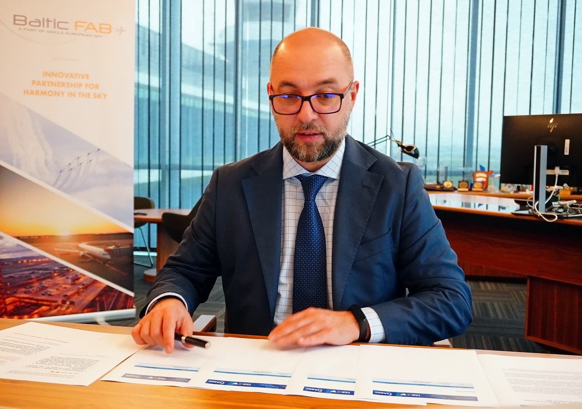 Prezes PAŻP podpisuje deklarację AIM