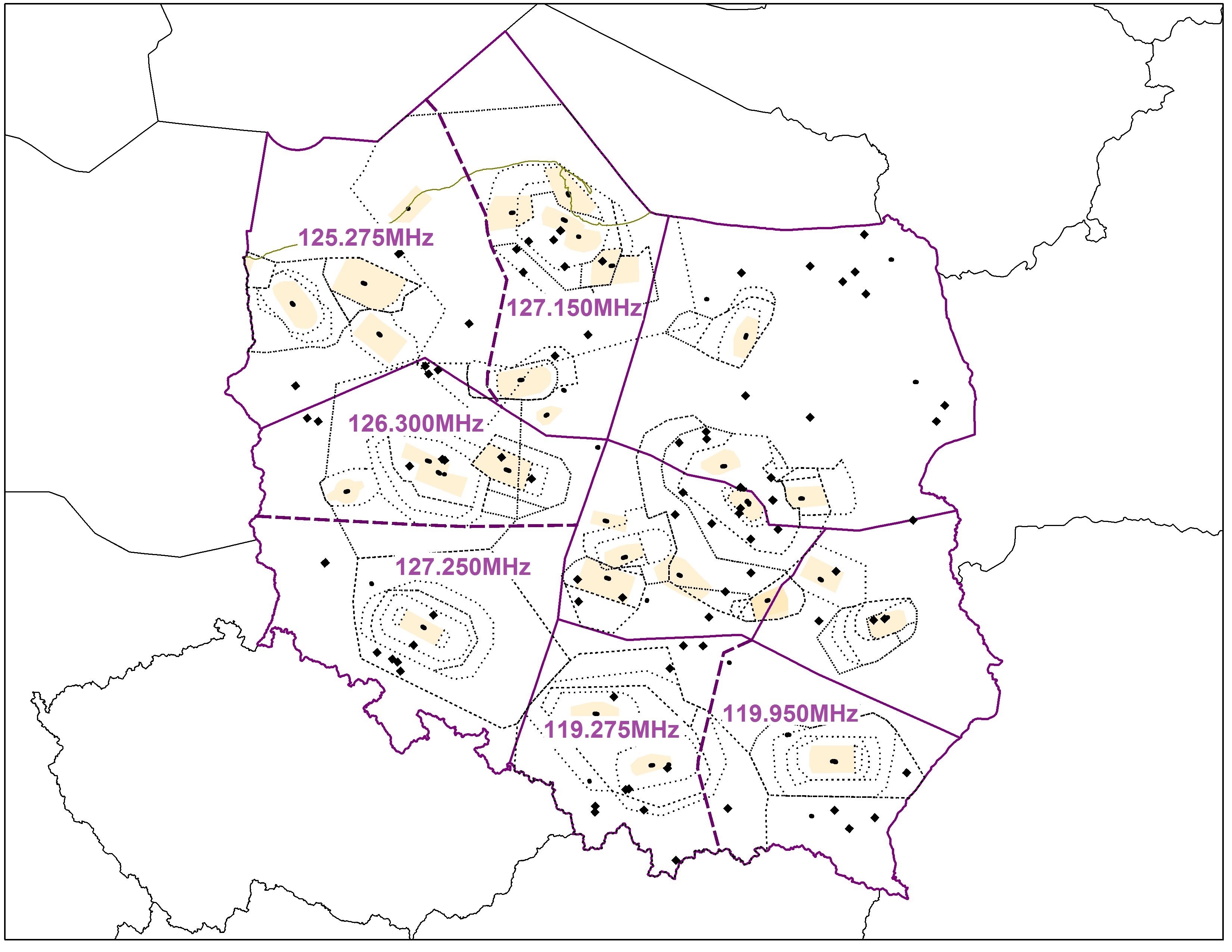 Nowe częstotliwośći FIS w FIR EPWW